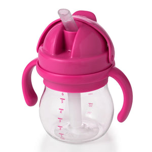 OXO Tot Transitions Straw Cup - Pink (6oz) Default Title