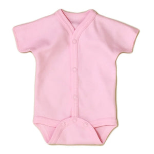 Itty Bitty Baby Snap Front Bodysuit - Pink (Preterm, 3-5 lbs) Default Title