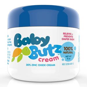 Baby Butz Natural Diaper Rash Cream (4oz) Default Title