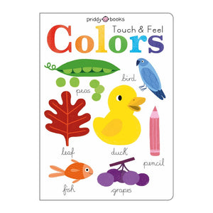 Priddy Books Learn and Explore Board Book - Touch & Feel Colors Default Title