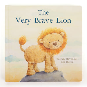 Jellycat The Very Brave Lion Board Book Default Title