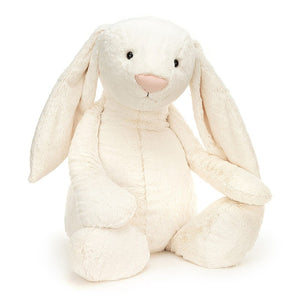 Jellycat Bashful Bunny Huge Plush Toy (21 inch) Cream Bunny