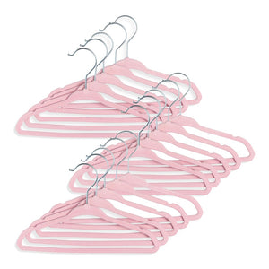 Amor Bebe by TenderTyme 20-Pack Non-Slip Design Baby Hangers - Pink Default Title