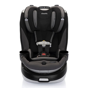 Evenflo GOLD Revolve360 Slim 2-in-1 Rotational Car Seat with SensorSafe Obsidian