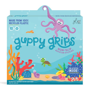 Glo Pals Grips Non-Slip Bathtub Stickers - Guppy Default Title