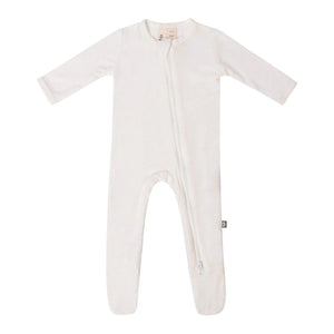 Kyte Bamboo Zippered Footie Sleeper Cloud Newborn (6-9 lbs) Core