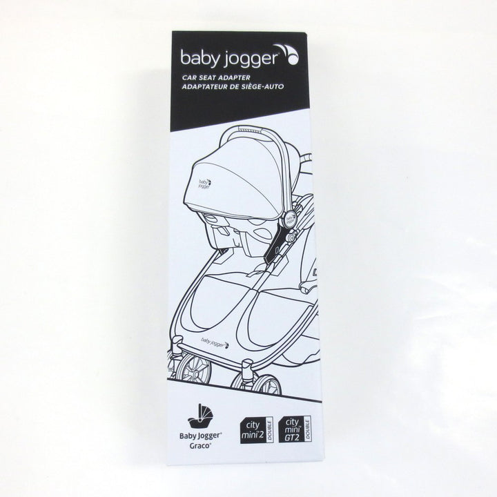 Baby Jogger Graco/City GO Car Seat Adapter for City Mini GT Double Strollers(81585)(Open Box)