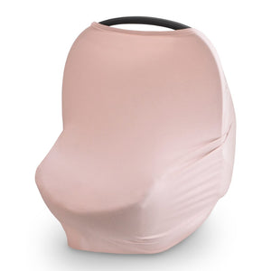 Mushie Multi-Use Nursing and Car Seat Cover Blush