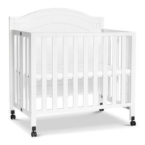 DaVinci Charlie Folding Portable 3-in-1 Mini Crib - White Default Title