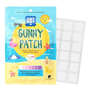 The Natural Patch Co. SunnyPatch UV Detecting Patches - 24 patches Default Title