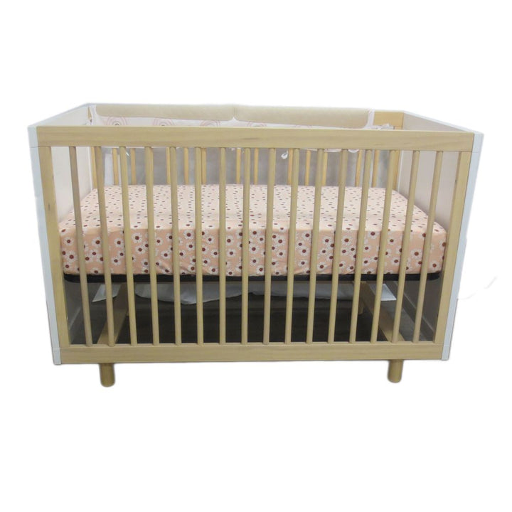 Dear-Born Baby Portland 3-in-1 Convertible Crib - White/Natural