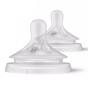 Avent 2-Pack Natural Response Nipples - Flow 1 (0 Months) Default Title