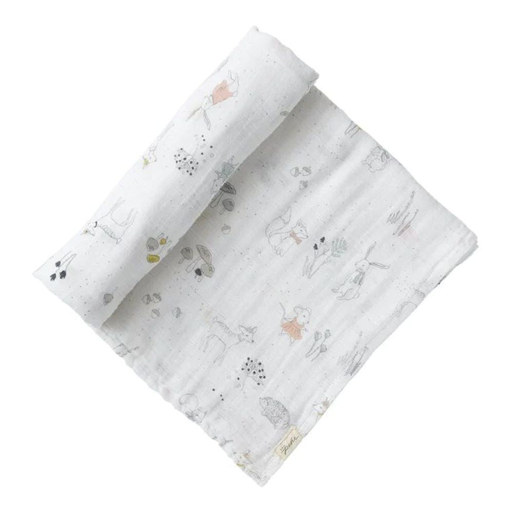 Pehr Organic Cotton Muslin Swaddle - Magical Forest – Dear-born Baby