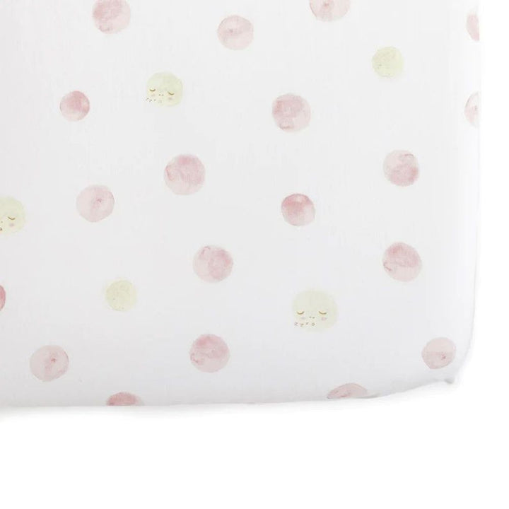 Pehr Organic Cotton Crib Sheet Luna Dawn