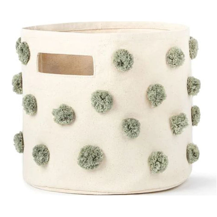 Pehr Pom Pom Basket Pint (10 x 9 inch) Sage (discontinued)