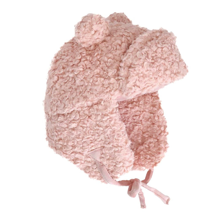 Calikids Teddy Hat Cream Medium (9-18 Months) Fall Winter 2023