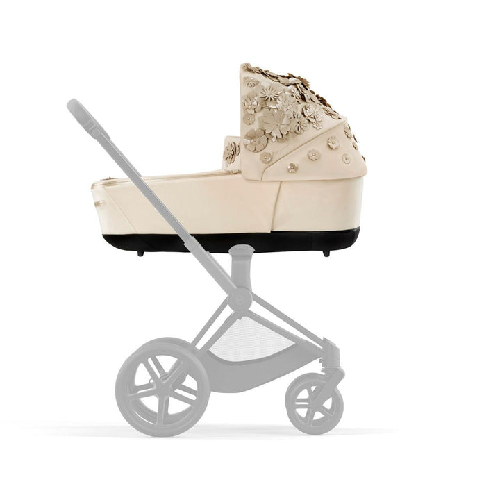 CYBEX Simply Flowers Lux Carry Cot for PRIAM 4/e-PRIAM 2 - Nude Beige