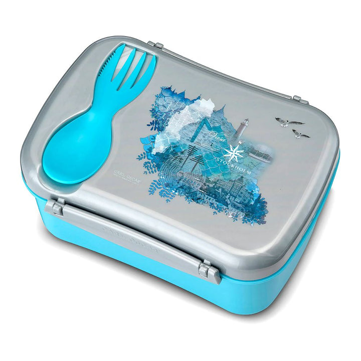 Carl Oscar Wisdom N'ice Box with CUTElery Multi-Cutlery Tool and Cooling Pack Water