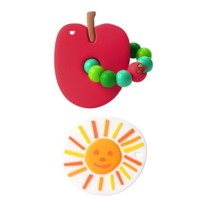 LouLou Lollipop Eric Carle Collection Teether Set - Apple & Sun Default Title