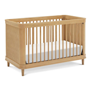 Namesake Marin with Cane 3-in-1 Convertible Crib Honey and Honey Cane