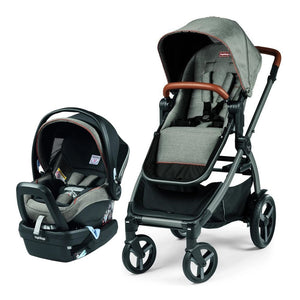 Agio By Peg Perego Z4 Travel System with 4-35 Nido Infant Car Seat - Agio Grey Default Title