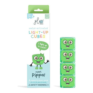 Glo Pals NEW! 4-Pack Replacement Light-Up Cubes Pippa