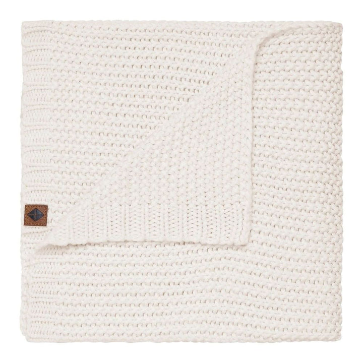 Kyte Chunky Knit Baby Blanket Oat