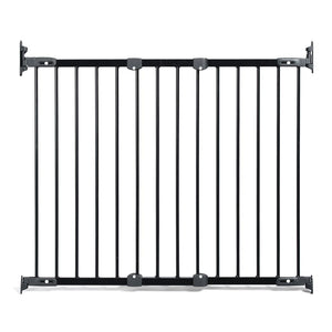 KidCo Angle Mount Safeway Hardware Mounted Safety Gate - Black (84563) (Open Box)