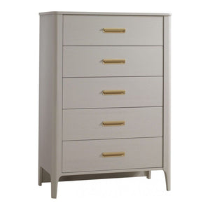 Natart Palo 5-Drawer Tall Chest Dove