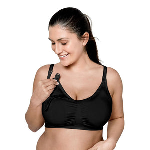 Medela 3-in-1 Nursing and Pumping Bra - Black (Medium) (84682) (Open Box) Default Title