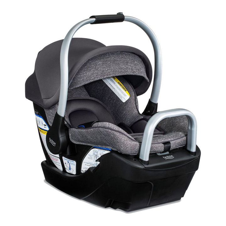 Britax Willow SC Infant Car Seat with Alpine Base Pindot Stone