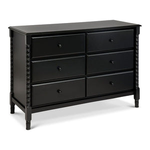 DaVinci Jenny Lind Spindle 6-Drawer Dresser - Ebony Default Title