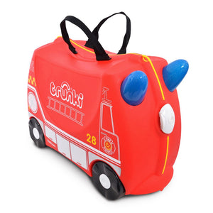 Trunki Ride On Suitcase - Frank the Fire Truck (85185) (Open Box) Default Title