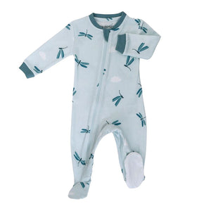 Zippy Jamz Organic Cotton Footed Sleeper Born to Fly Newborn (6-9 lb) Spring Summer 2024