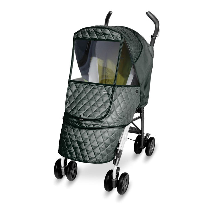 Manito Castle Alpha Quilted Stroller Weather Shield - Grey (85410) (Open Box) Default Title