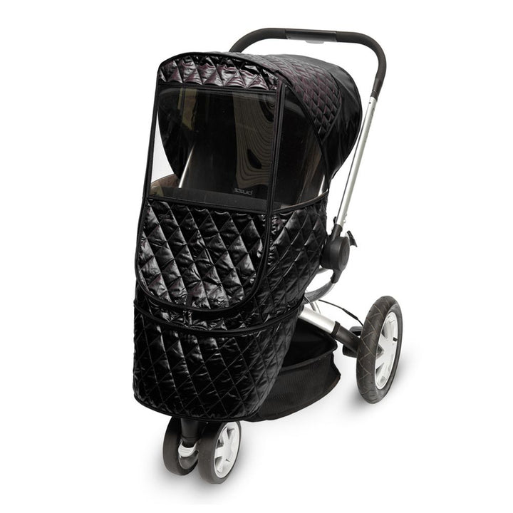 Manito Castle Beta Quilted Stroller Weather Shield - Black (85411) (Open Box) Default Title