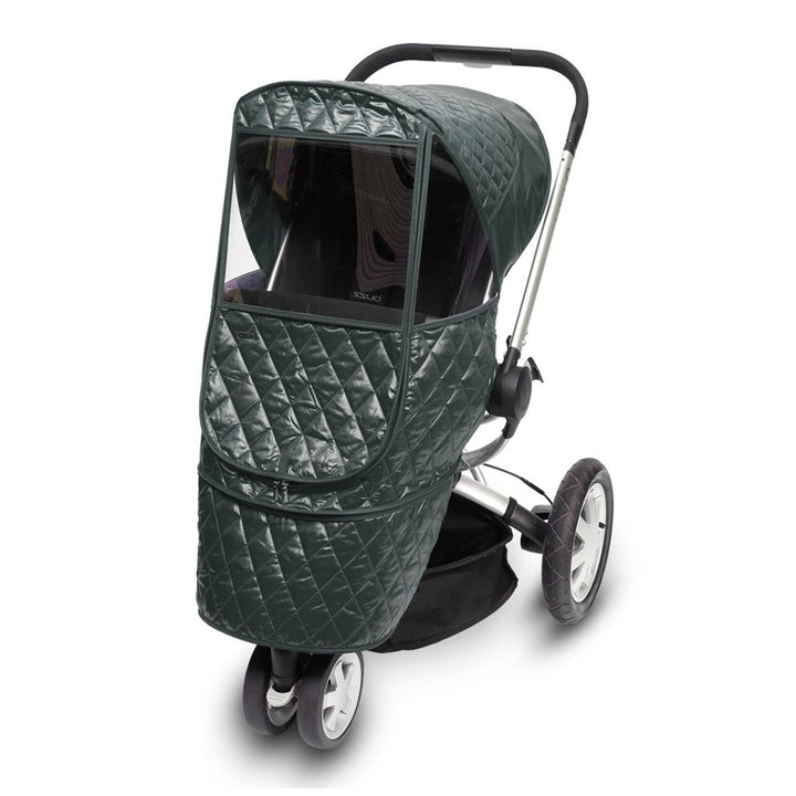 Manito Castle Beta Quilted Stroller Weather Shield - Grey (85509) (Open Box) Default Title