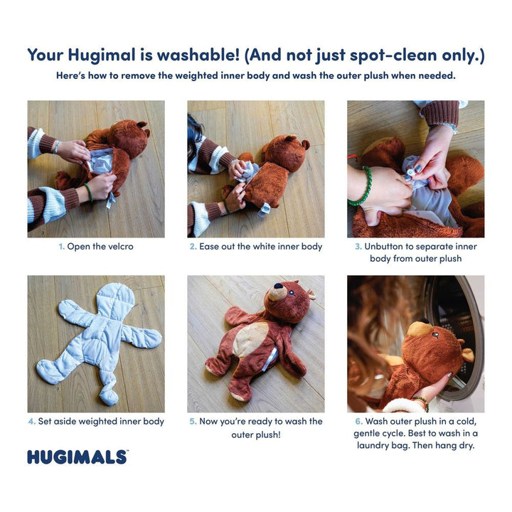 Hugimals Weighted Plush Toy - Harper the Pig