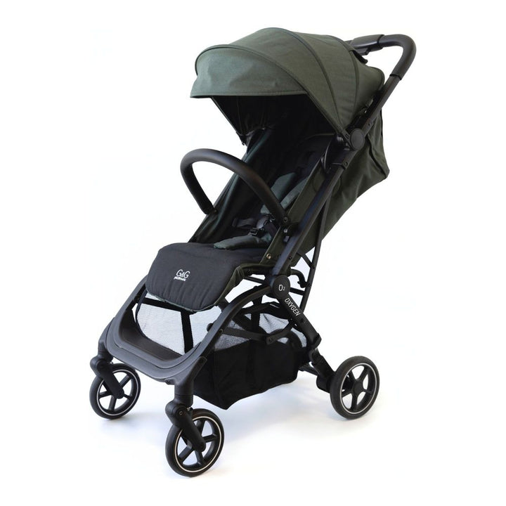 Guzzie + Guss Oxygen V2 Compact Stroller - Tropical Green Default Title