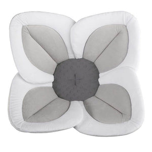 Blooming Bath Lotus Plush Bath Support - Gray (85592) (Open Box) Default Title