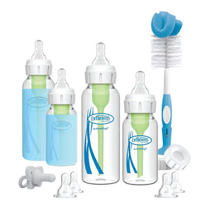 Dr. Brown’s Natural Flow Anti-Colic Options+ Narrow Glass Bottle Starter Set Default Title