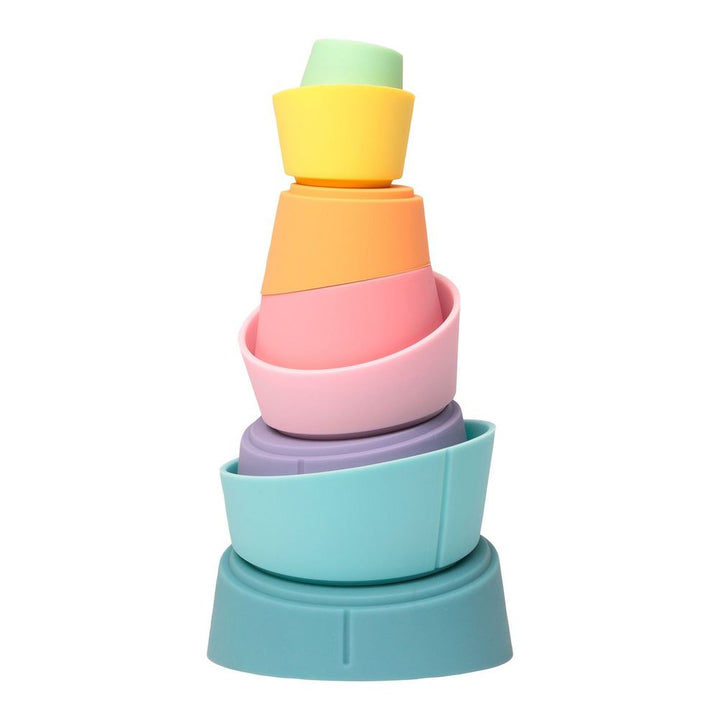 Oppi Stak Silicone Stacking Toy