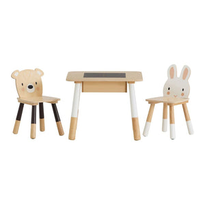 Tender Leaf Forest Toddler and Kids Table and Chairs Set Default Title