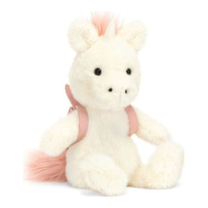 Jellycat Backpack Plush Toy Unicorn