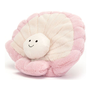 Jellycat Ocean Life Plush Toy - Clemmie Clam (7 inch) Default Title