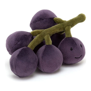 Jellycat Fabulous Fruit Plush Toy - Grapes Default Title