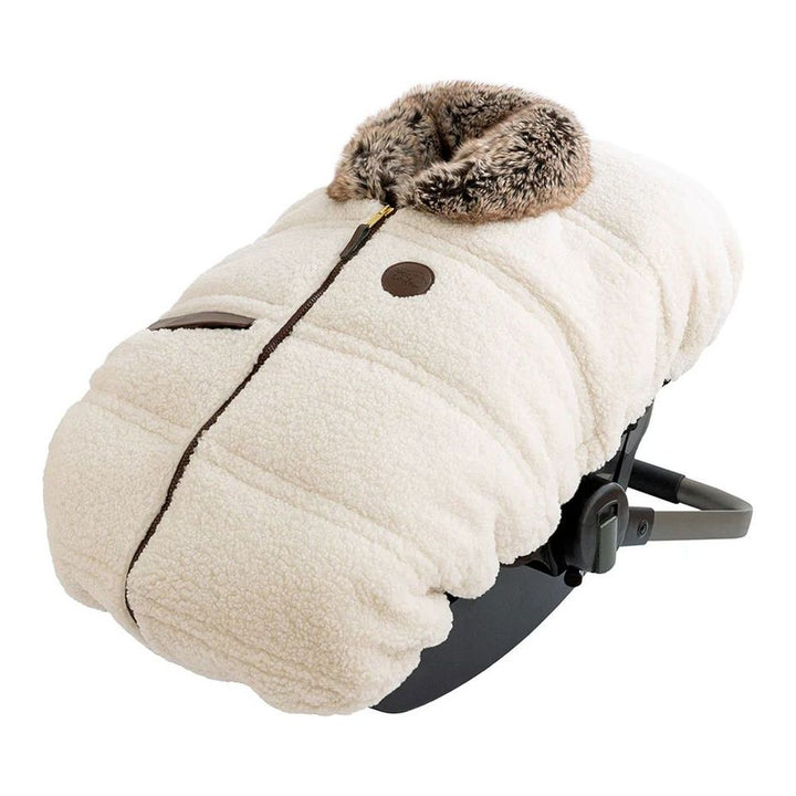 Petit Coulou Winter Cover for Infant Car Seats Jasper Sherpa