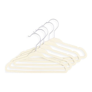 Amor Bebe by TenderTyme 20-Pack Non-Slip Design Baby Hangers - Ivory Default Title