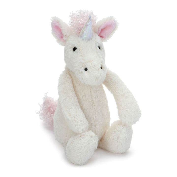 Jellycat Bashful Plush Toy - Unicorn (Small, 7 inch) Default Title