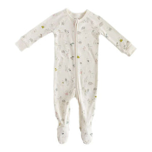 Pehr Organic Cotton Footie Sleeper Magical Forest 0 - 3 months